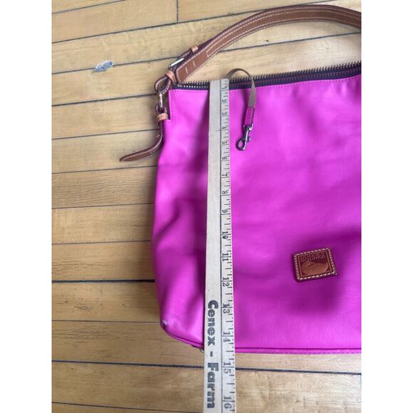 Dooney & Bourke McKenzie Bubblegum Pink Large Hobo Bag Purse Handbag - Picture 9 of 12